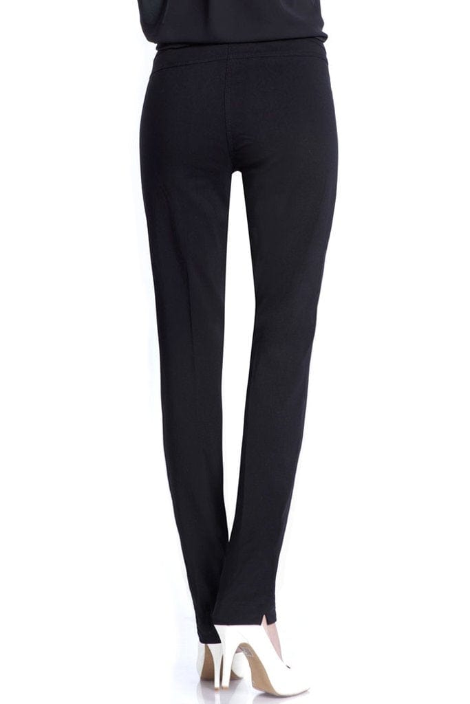 Slim Black Luxe Comfort Soft Suit Pant | Express